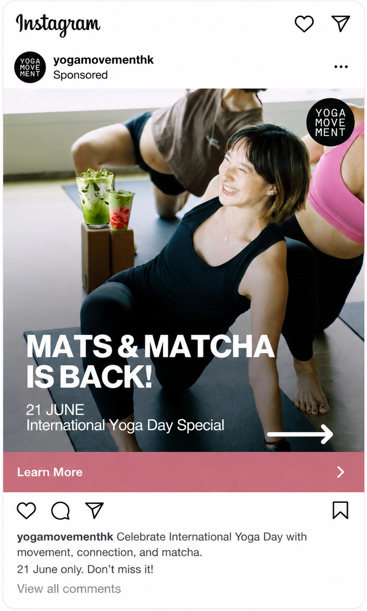 social media ads for health and wellness clinics